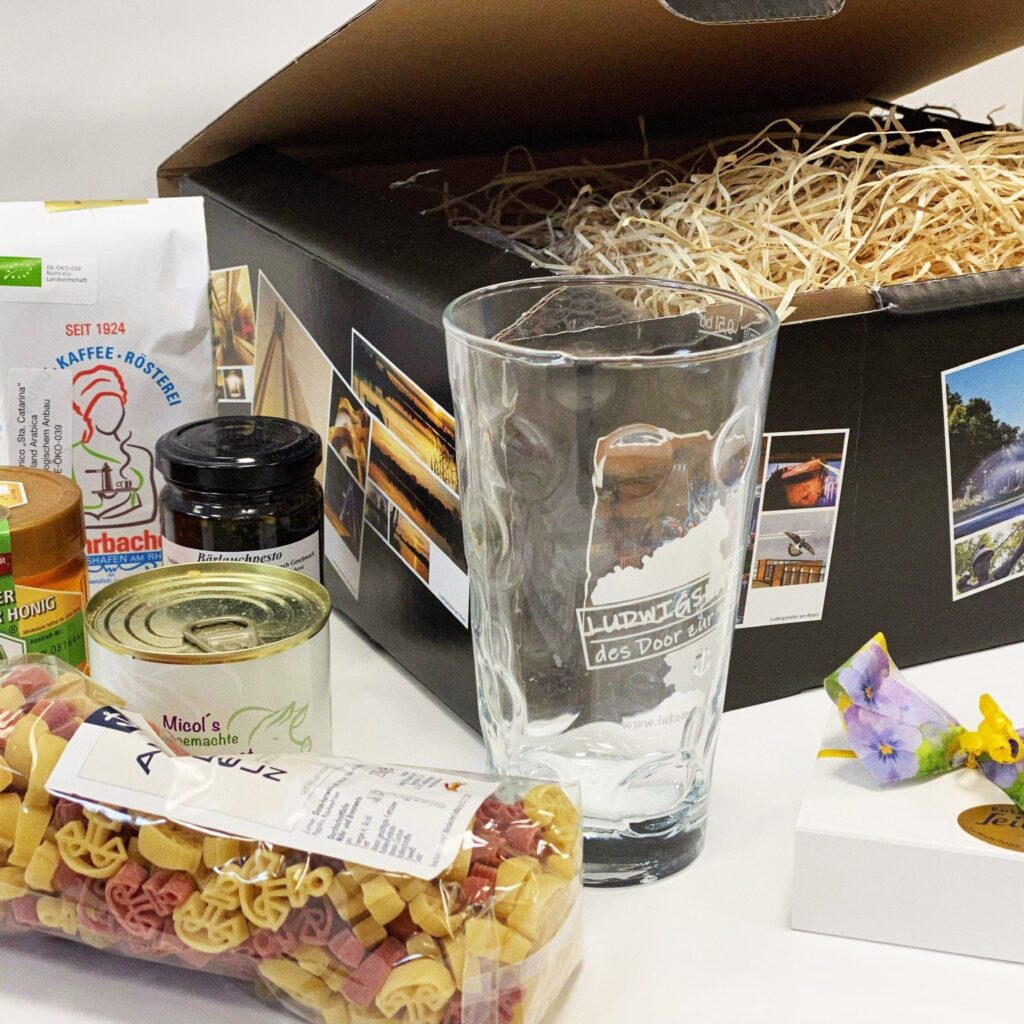 Ludwigshafen Box als Geschenkset