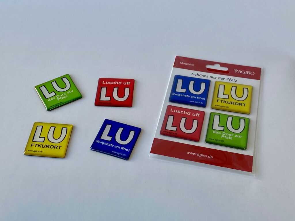 Magnete mit lustigen Sprüchen zu Ludwigshafen